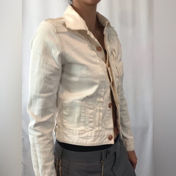 Cream Denim Jacket circa 2005 - Picture 5 of 7